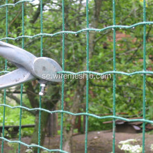 Grön PVC Belagd Euro Svetsad Wire Mesh Fence